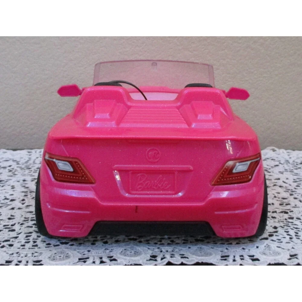 Mattel Barbie Convertible Push Car Pink/Black DVX59 2016